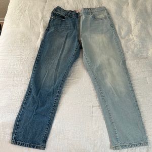 Two toned Revice jeans